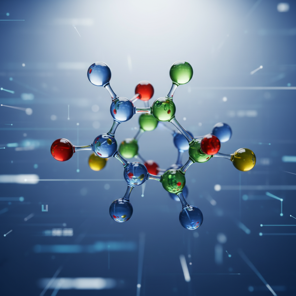 Molecular structure visualization